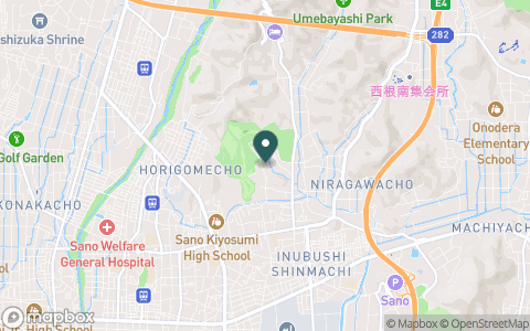 唐沢ゴルフ倶楽部　唐沢コースの地図