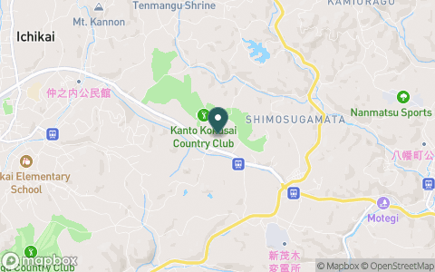 関東国際カントリークラブ【アコーディア・ゴルフ】の地図