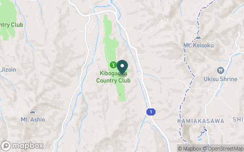 希望丘カントリークラブの地図