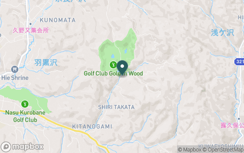 ゴルフ倶楽部ゴールデンウッドの地図