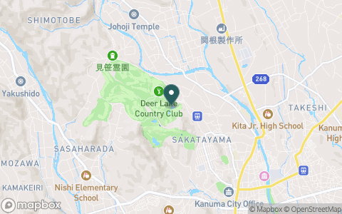 ディアレイク・カントリー倶楽部【アコーディア・ゴルフ】の地図