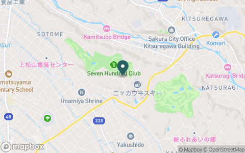 セブンハンドレッドクラブの地図