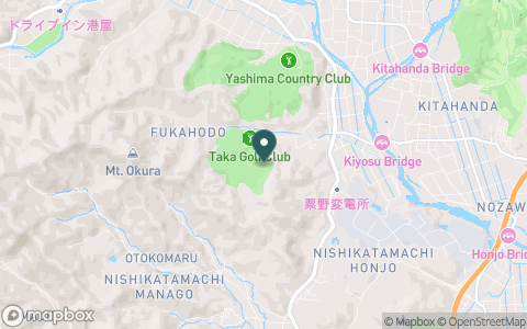 鷹ゴルフ倶楽部の地図