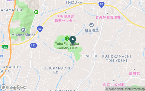 東武藤が丘カントリー倶楽部の地図