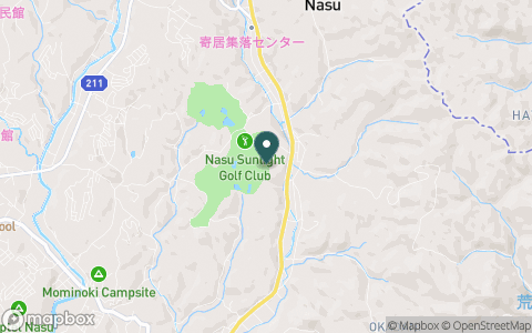 那須陽光ゴルフクラブの地図