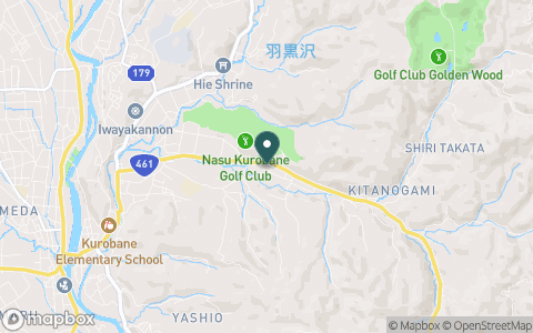 那須黒羽ゴルフクラブの地図