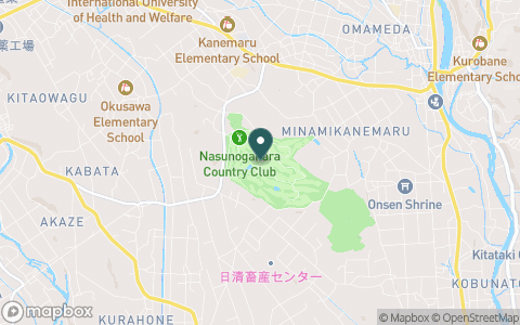 那須野ヶ原カントリークラブの地図