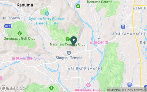 南摩城カントリークラブの地図