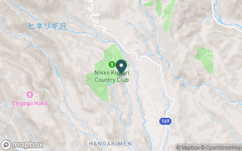 日光霧降カントリークラブの地図