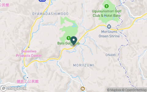 馬頭ゴルフ倶楽部の地図