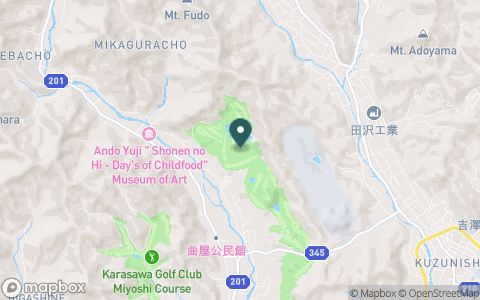 太平洋クラブ佐野ヒルクレストコースの地図