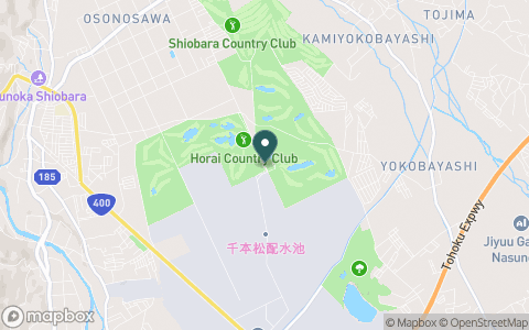 ホウライカントリー倶楽部の地図