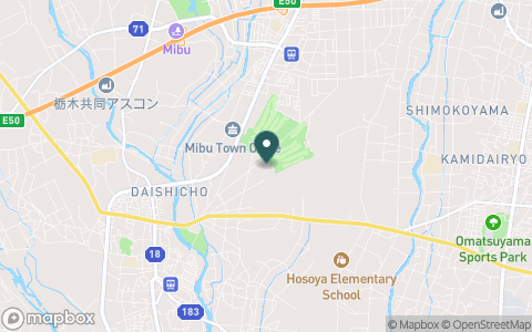 星の宮カントリー倶楽部の地図