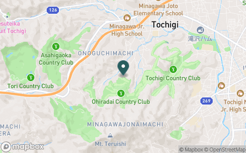 皆川城カントリークラブ【アコーディア・ゴルフ】の地図