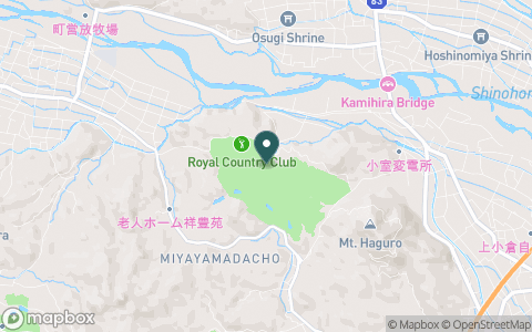 ロイヤルカントリークラブの地図