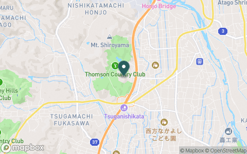 トムソンカントリー倶楽部の地図