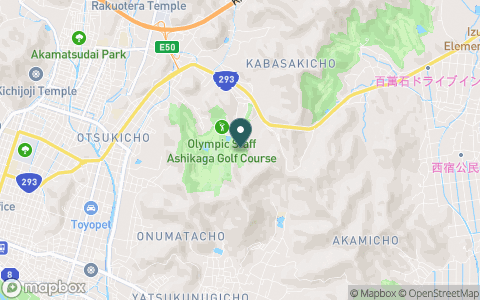 オリムピック・スタッフ足利ゴルフコースの地図