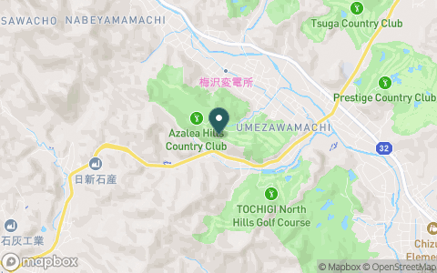 アゼリアヒルズカントリークラブ【アコーディア・ゴルフ】の地図